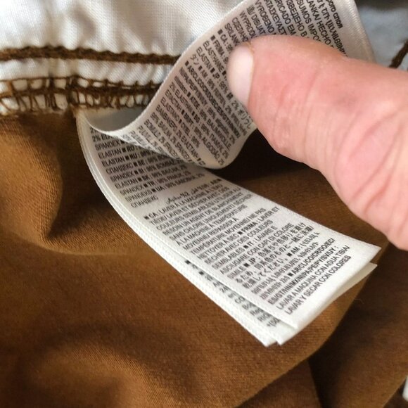 Gap Mens Essential Joggers Pants Medium Drawstring Pull On Casual Brown Travel - Picture 10 of 13